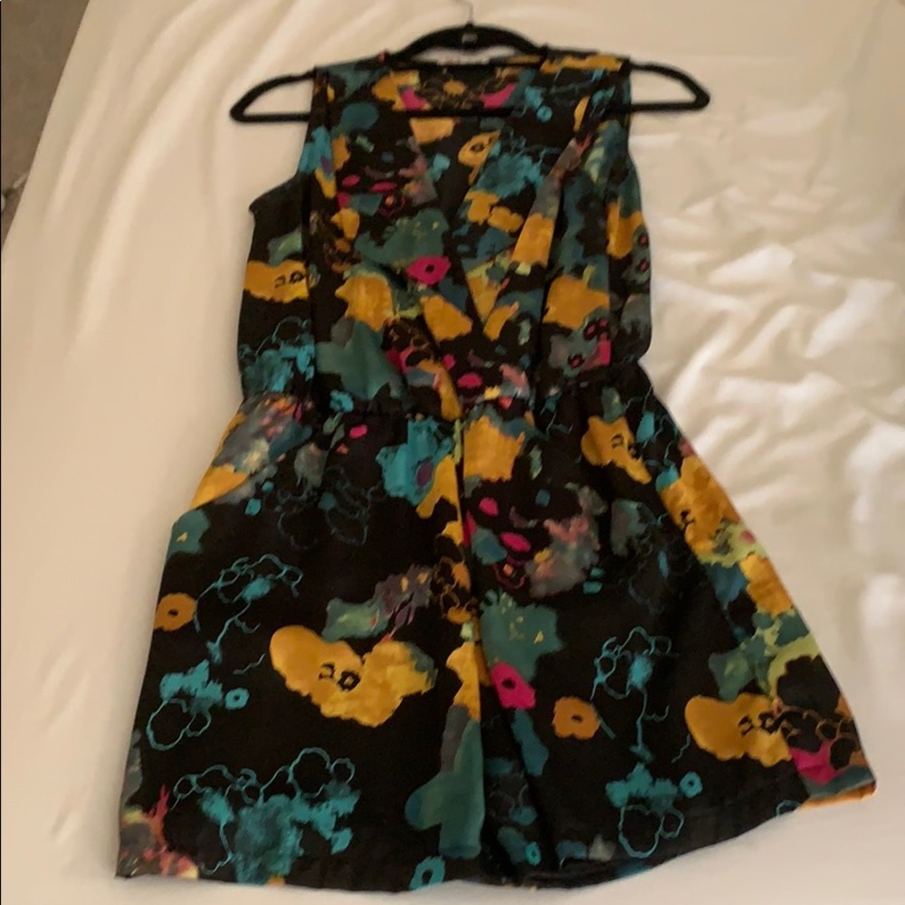 Glam Floral Romper